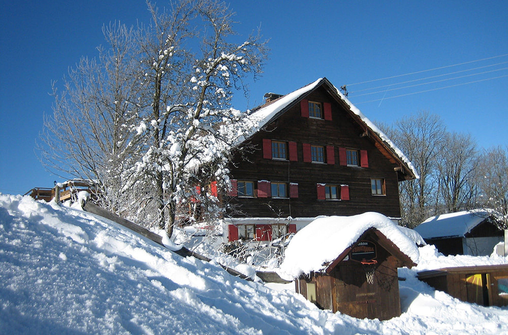 Berghaus Rieder im Winter